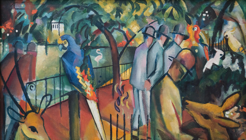 Zoo Garden I - August Macke