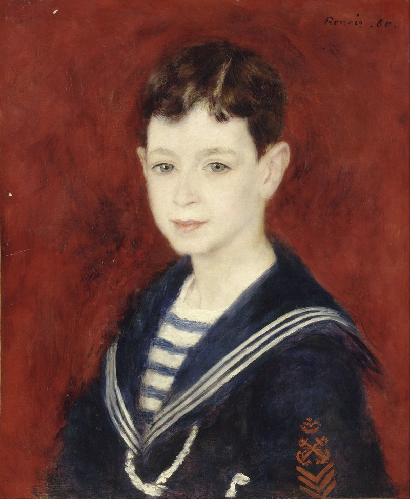 Fernand Halphen as a Child - Pierre-Auguste Renoir