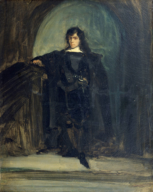 Reproduction du tableau « portrait de l'artiste - Eugène Delacroix » par Alpha Reproduction en peinture à l’huile