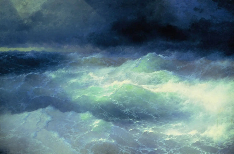 Among the Waves - Ivan Aïvazovski