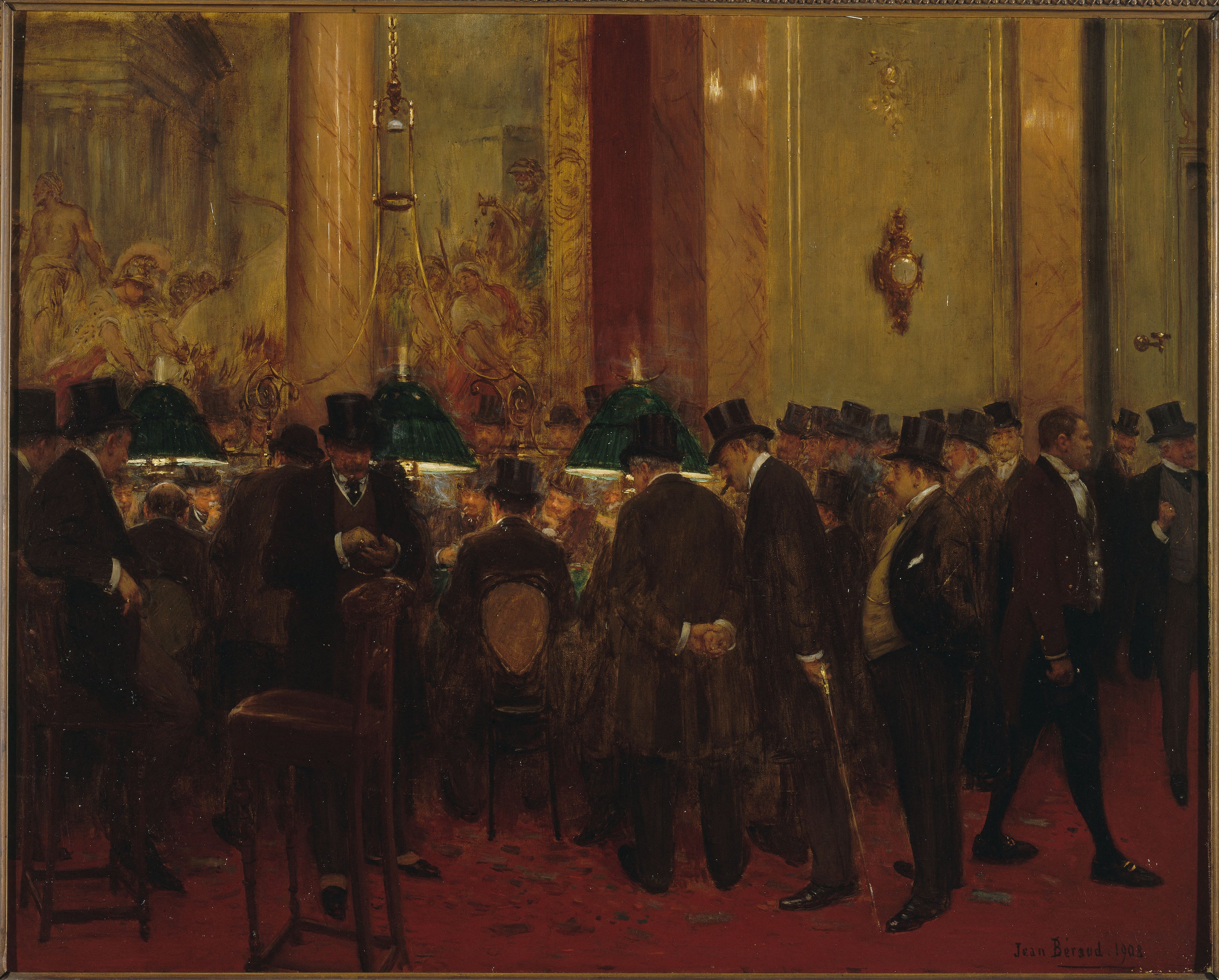Au cercle - Jean Béraud