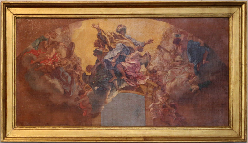Apothéose de saint Pierre - Giovanni Battista Gaulli