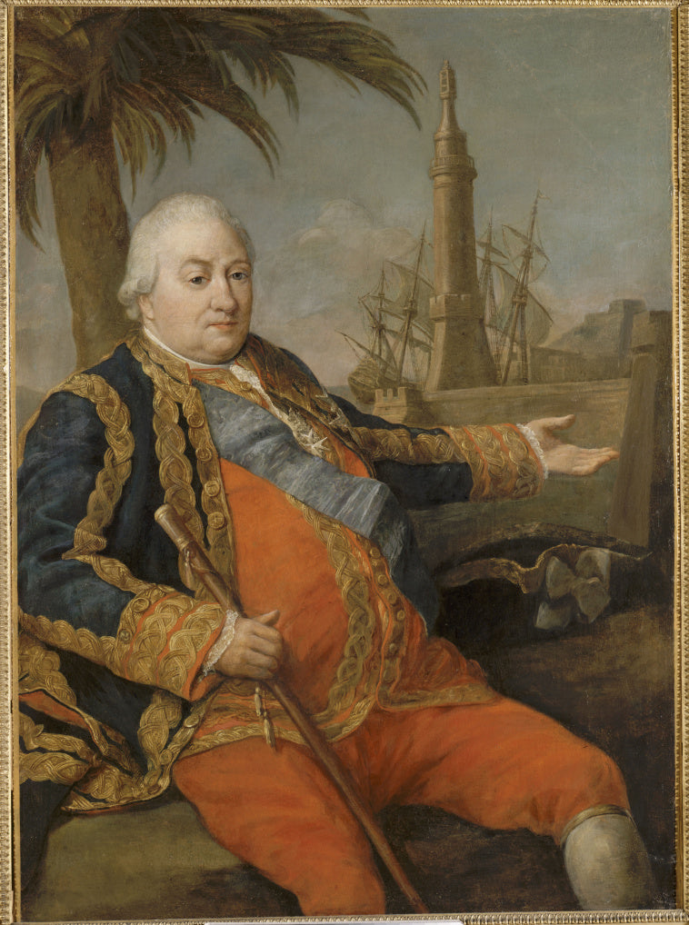The Bailli de Suffren, Admiral of France (1726-1788) - Pompeo Batoni