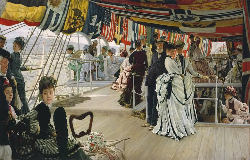 The Ball on Board - James Tissot