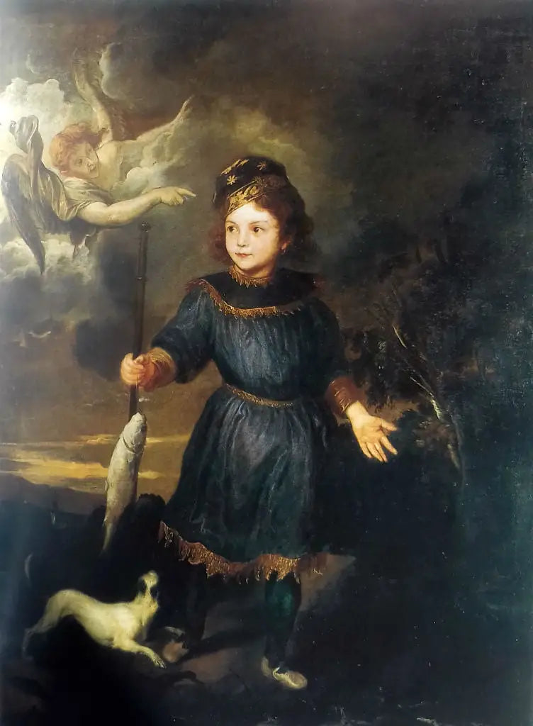 Portrait of a child, perhaps Tobio Pallavicino in the role of Tobias and the Angel - Antoine van Dyck
