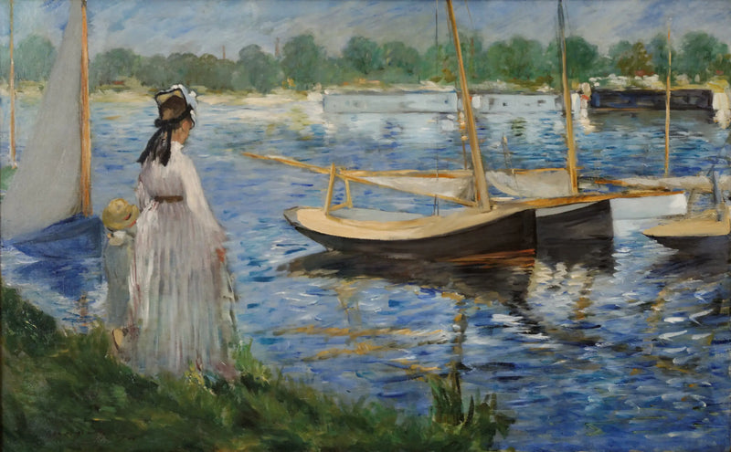 Banks of the Seine at Argenteuil - Édouard Manet