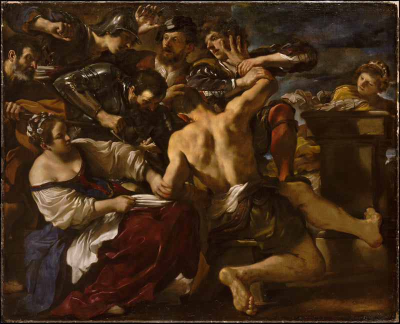 Samson Captured by the Philistines - Guercino