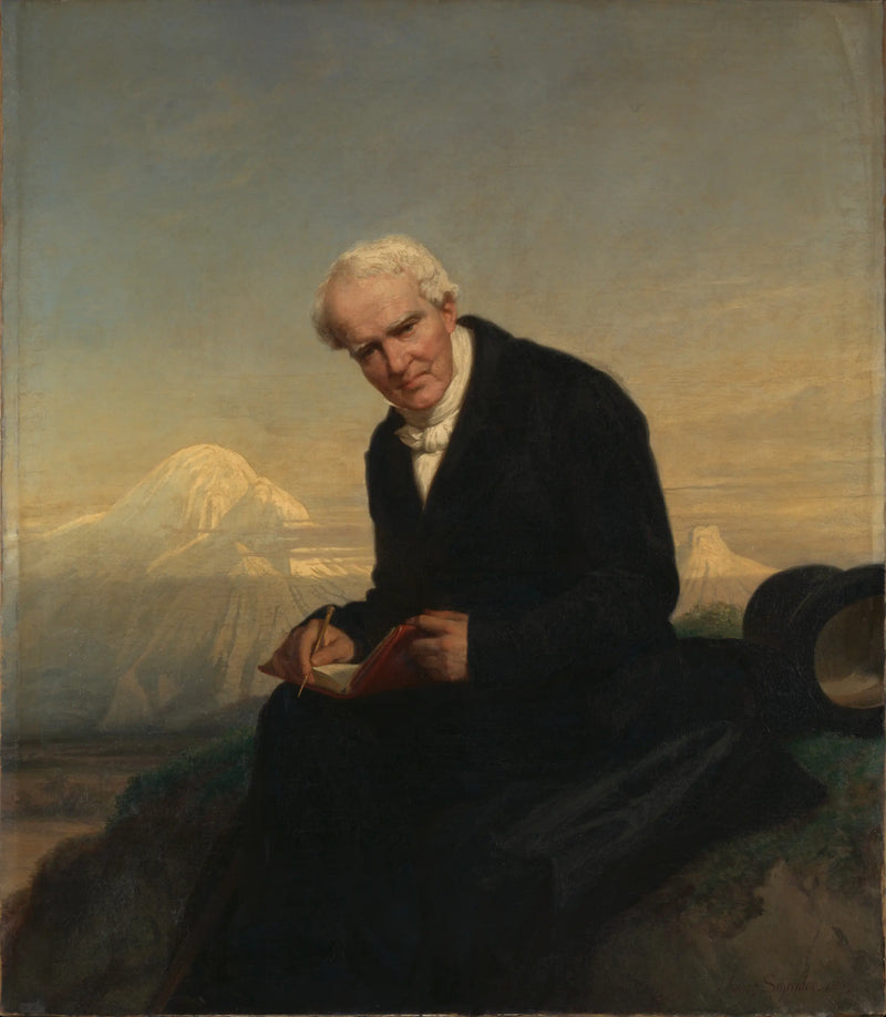 The Baron Alexander von Humboldt - Julius Schrader