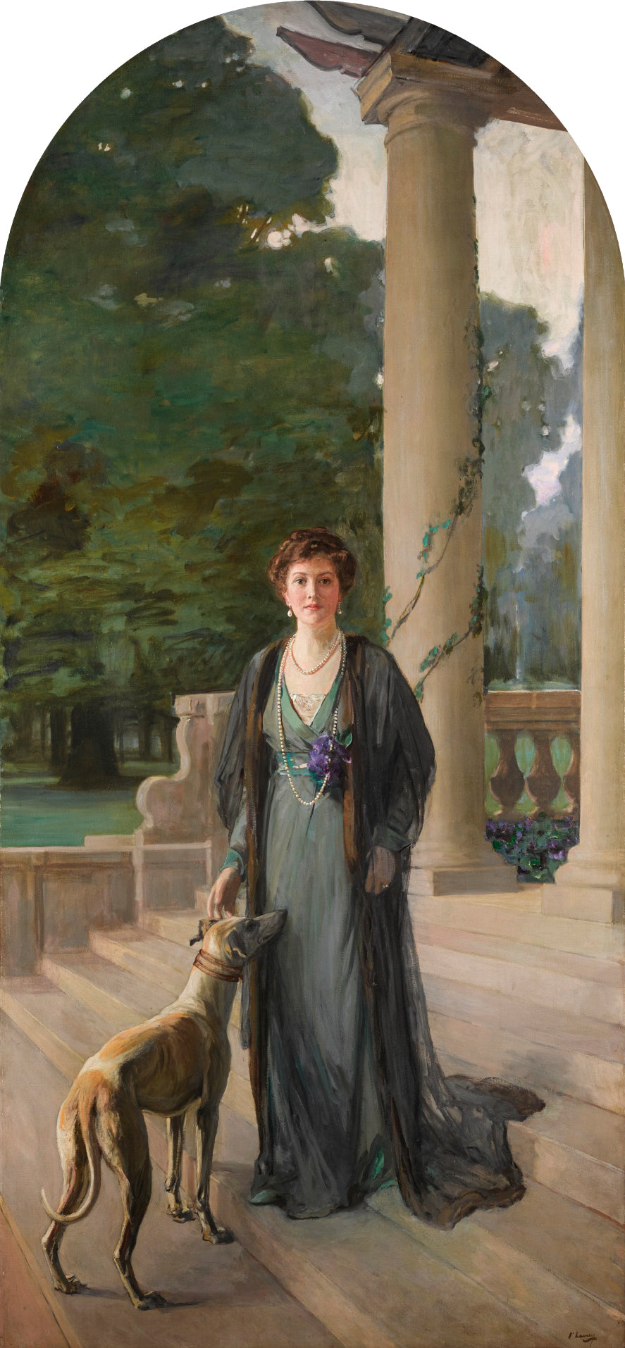 Baroness Gerda von Chappius (Mrs. F. A. Konig) - John Lavery