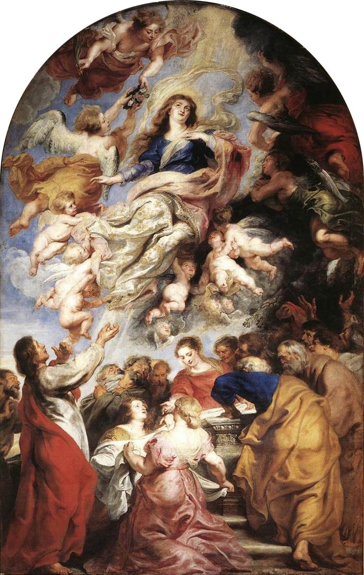 The Assumption of the Virgin - Peter Paul Rubens