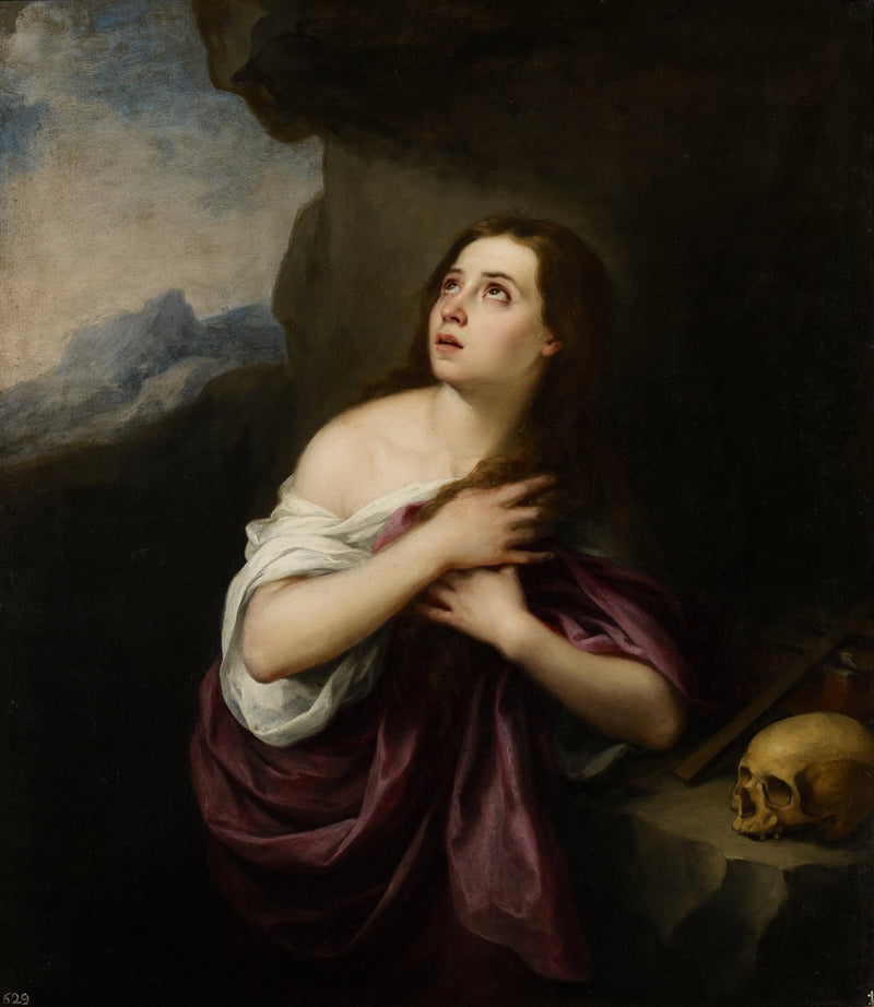 Penitent Madeleine - Bartolomé Esteban Murillo