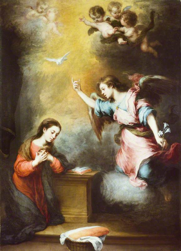L'Annonciation - Bartolomé Esteban Murillo