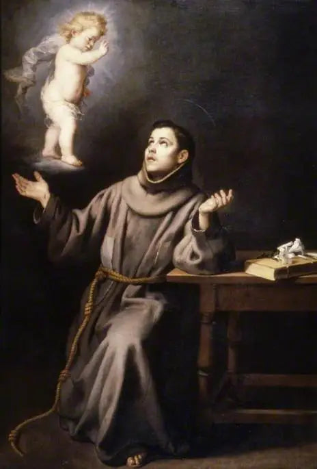 The Vision of Saint Anthony of Padua - Bartolomé Esteban Murillo