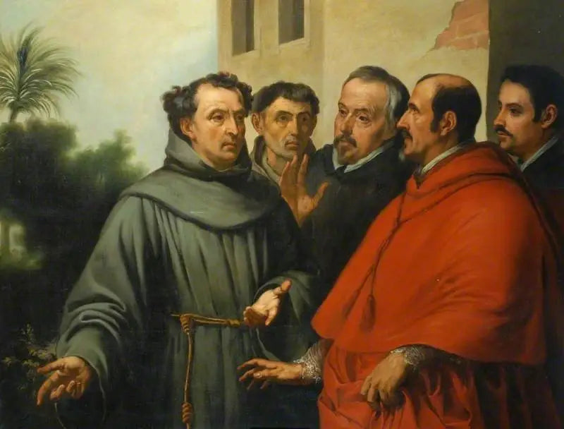 Saint Diego d'Alcalá en extase devant la croix - Bartolomé Esteban Murillo