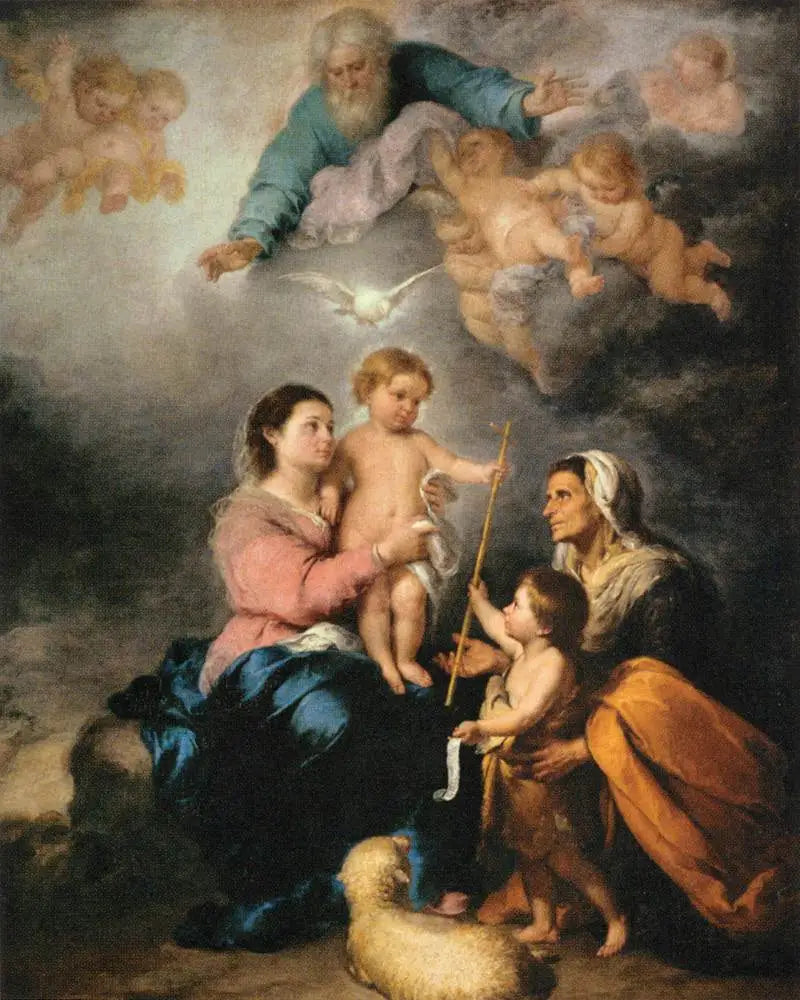 The Holy Family - Bartolomé Esteban Murillo