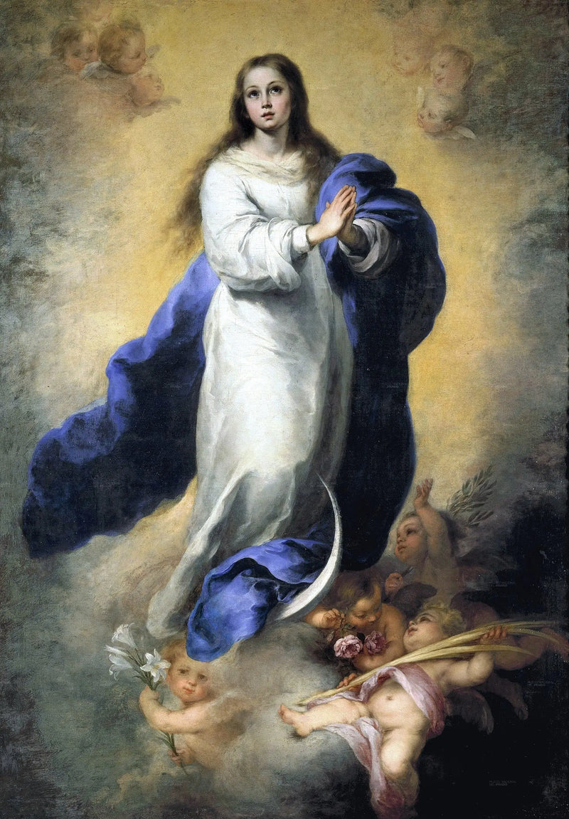 The Immaculate Conception of El Escorial - Bartolomé Esteban Murillo