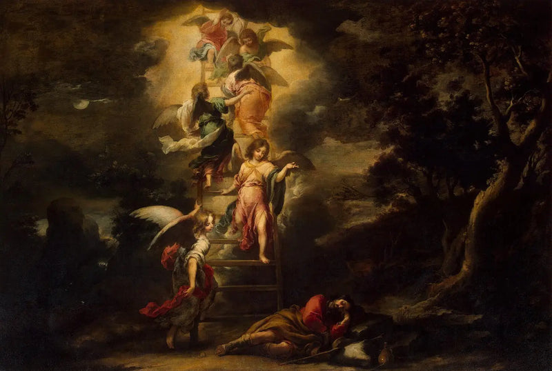 Jacob's Dream - Bartolomé Esteban Murillo