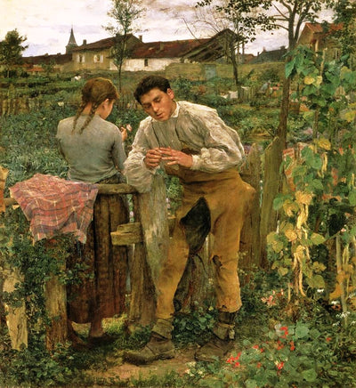 L'Amour au village - Jules Bastien-Lepage