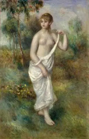 Bather - Pierre-Auguste Renoir