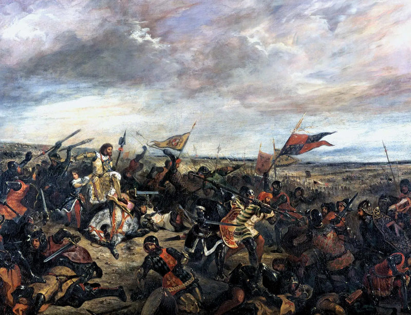 Battle of Poitiers - Eugène Delacroix