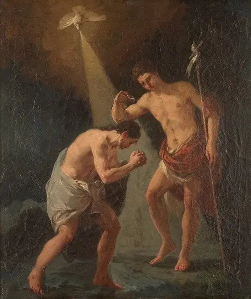 Baptism of Christ - Francisco de Goya