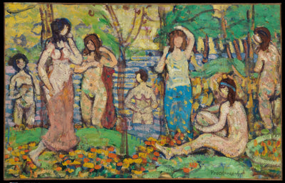 Plage n°3 - Maurice Prendergast - Alpha Reproduction