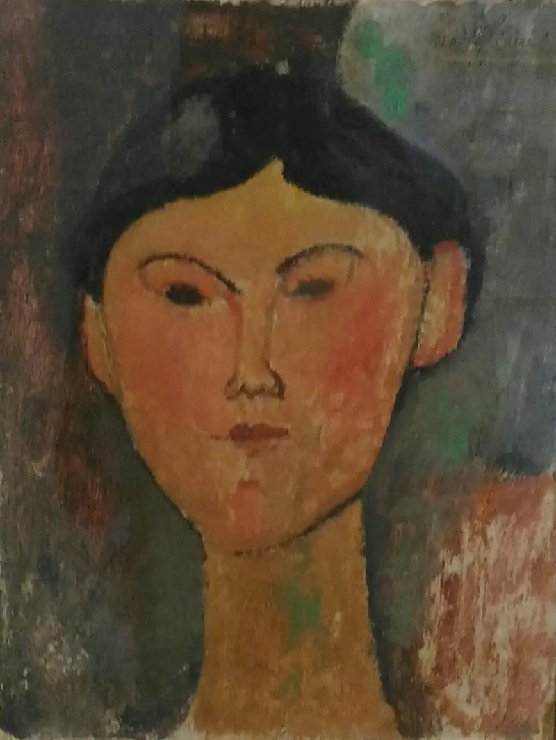 Portrait of Béatrice Hastings - Amedeo Modigliani