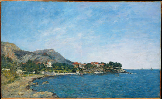 🌅 Beaulieu – The Bay of Ants – Eugène Boudin (1892)