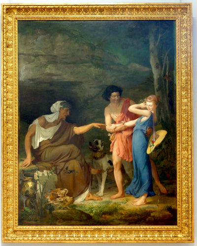 Leucothoé et Anaxandre ou la diseuse de bonne aventure - Luc-Olivier Merson