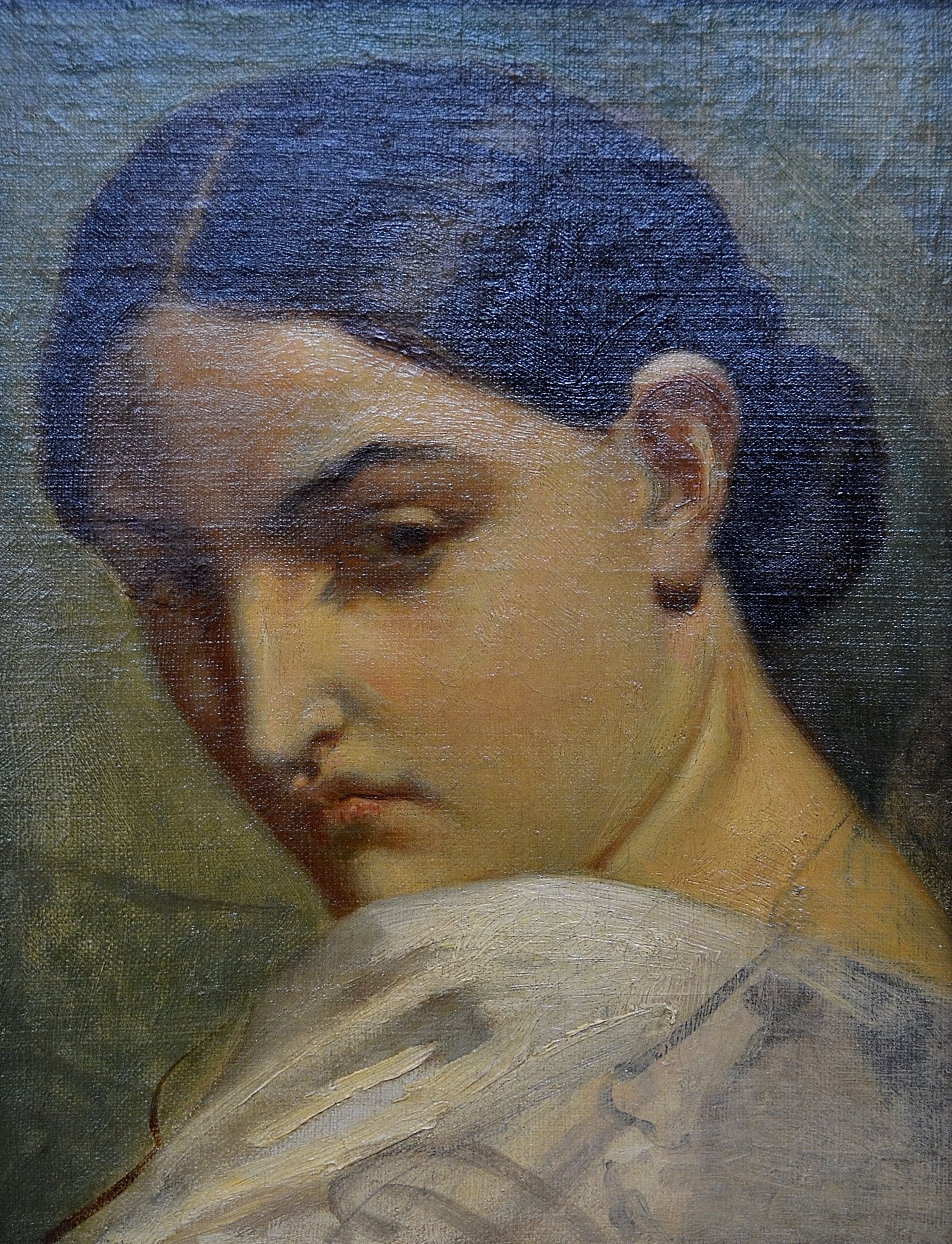 Tête d'Italienne - Théodore Chassériau