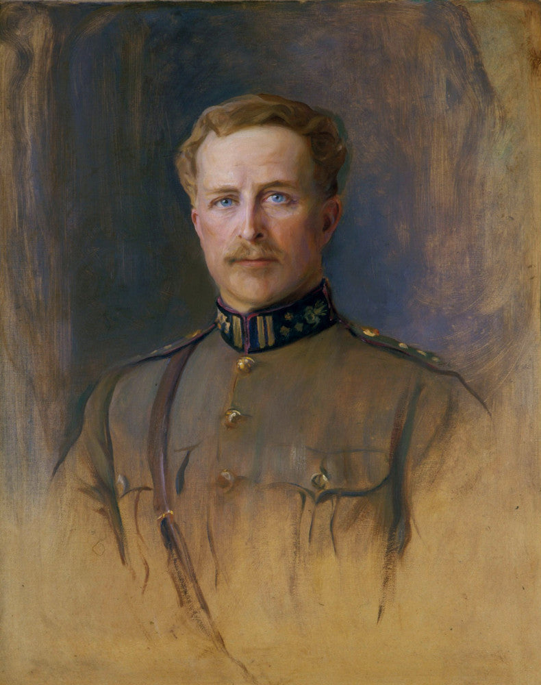 Bust portrait of King Albert I - Philip de László