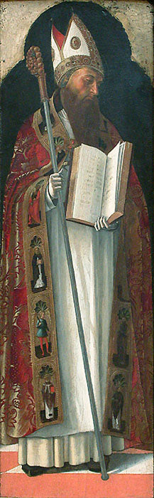 Saint Augustin - Giovanni Bellini