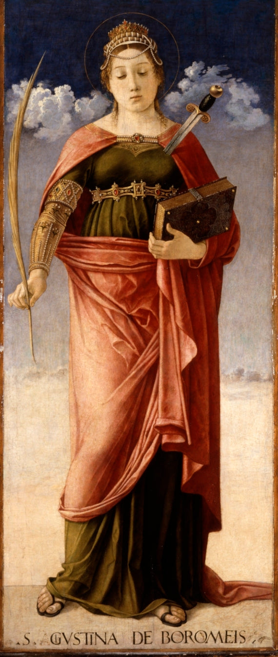 Saint Justine Borromeo - Giovanni Bellini