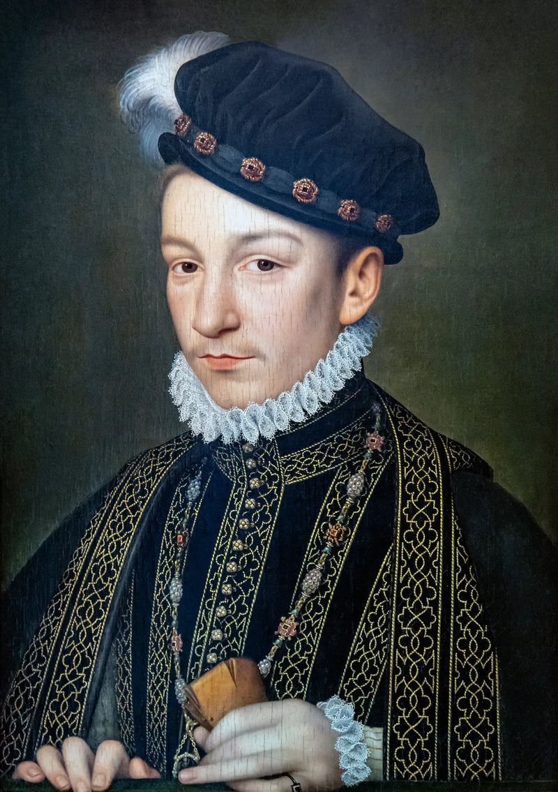 Portrait of Charles IX - François Clouet