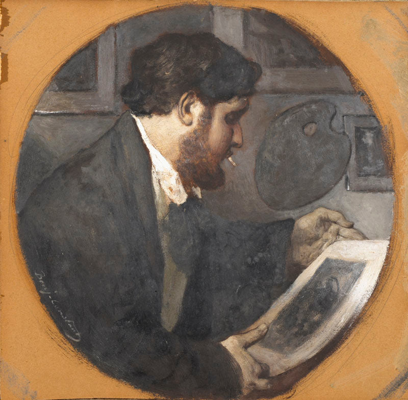 Portrait d'Emmanuel, fils de l'artiste - Jean-Joseph Benjamin-Constant