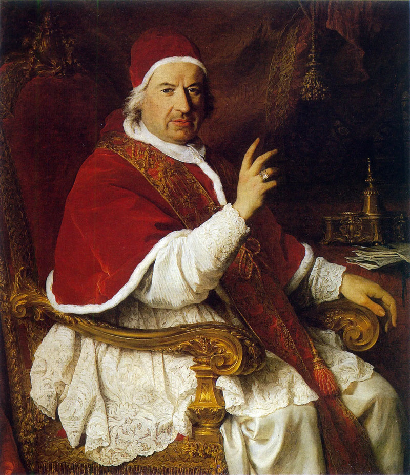 Portrait of Pope Benedict XIV - Pierre Subleyras