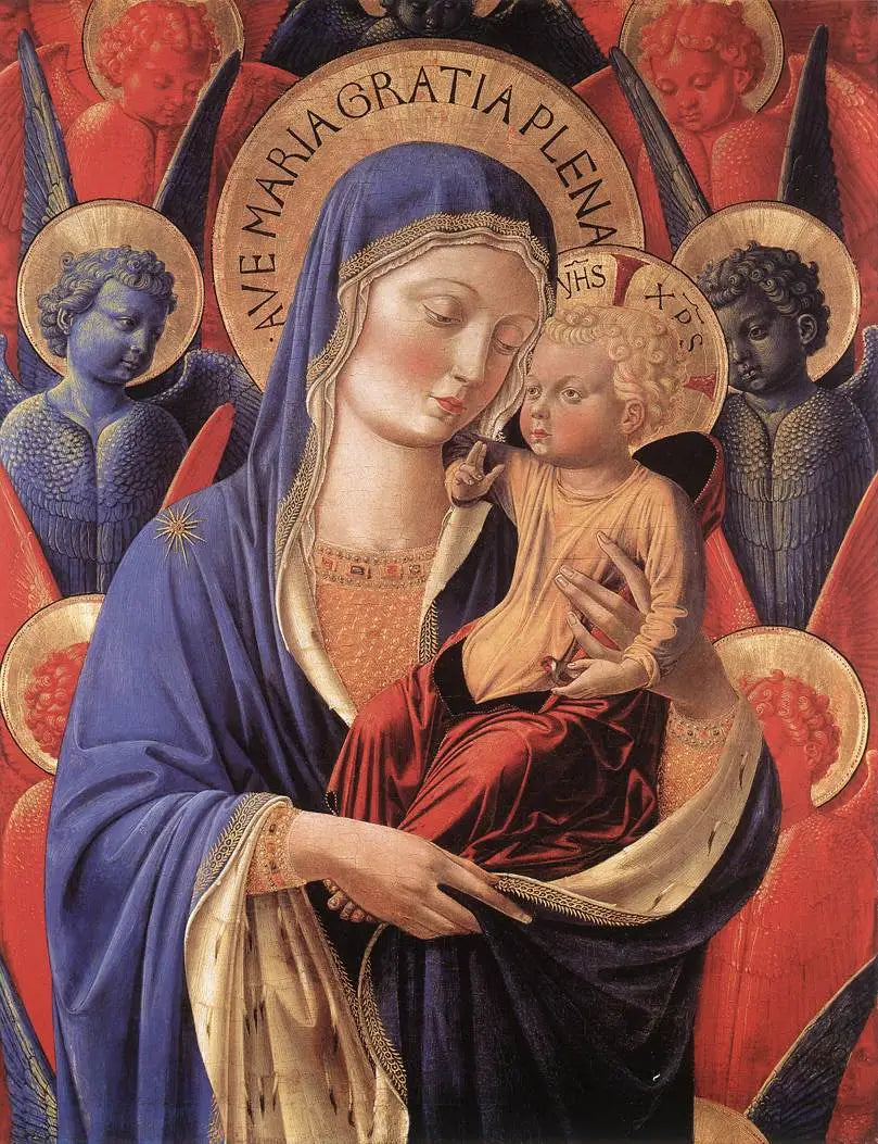La Vierge à l’Enfant - Benozzo Gozzoli - Alpha Reproduction