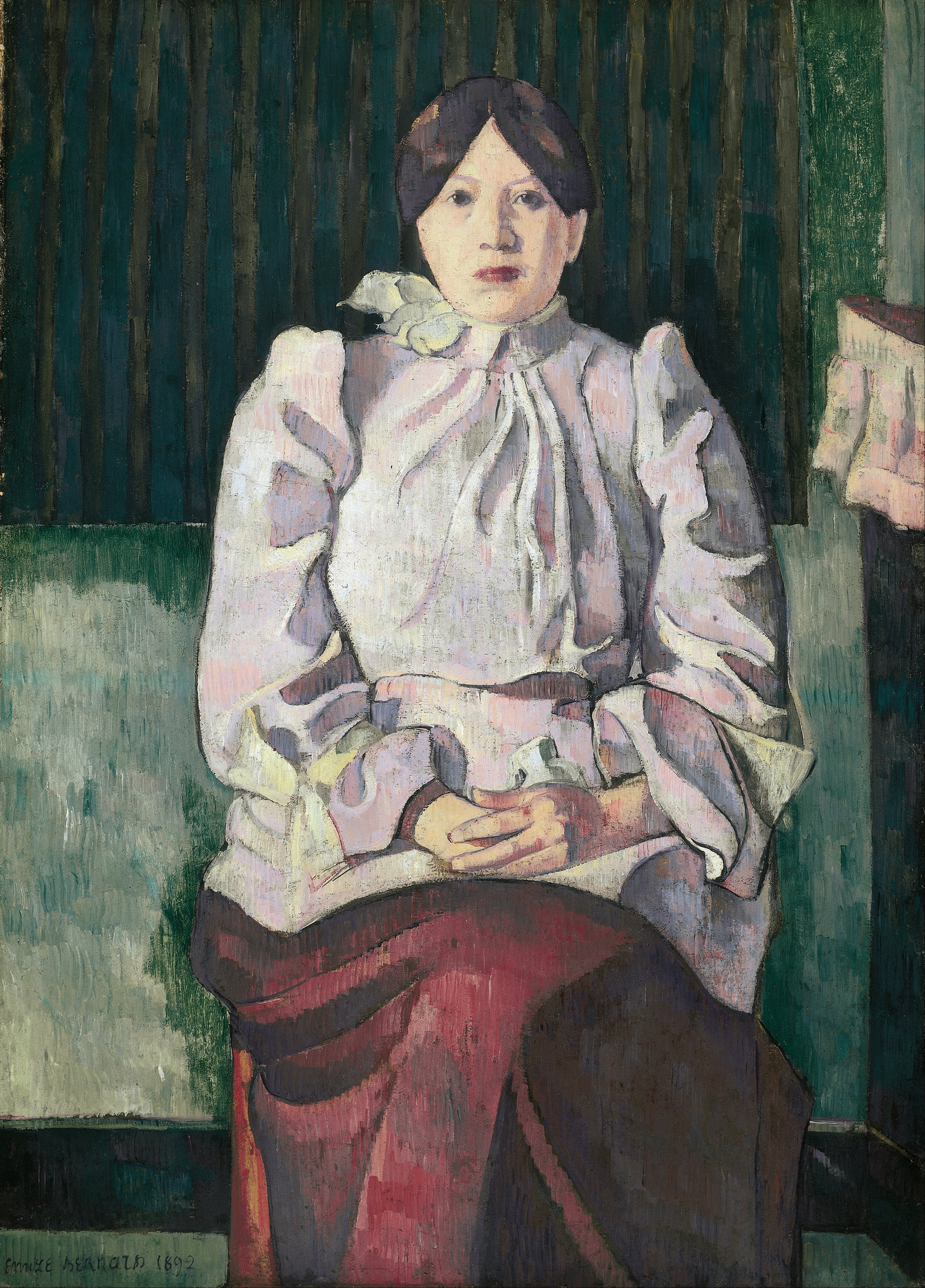Portrait de Marie Lemasson - Émile Bernard - Alpha Reproduction