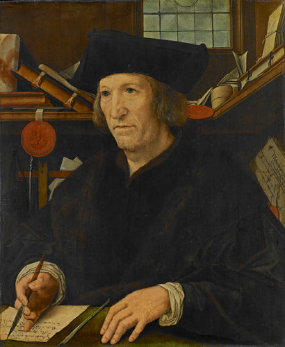 Portrait d'un secrétaire de Charles Quint - Bernard van Orley