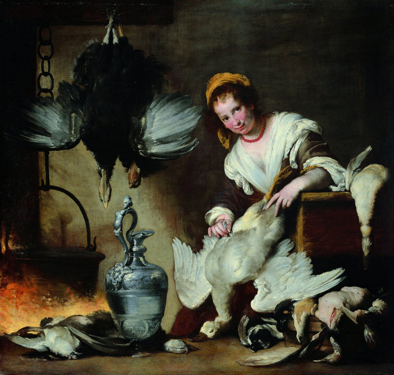 Le cuisinier - Bernardo Strozzi