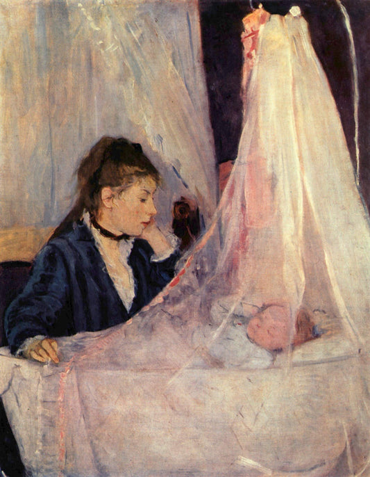 👩‍🍼 The Cradle – Berthe Morisot (1872)