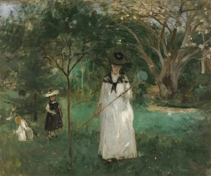 Butterfly Hunt - Berthe Morisot