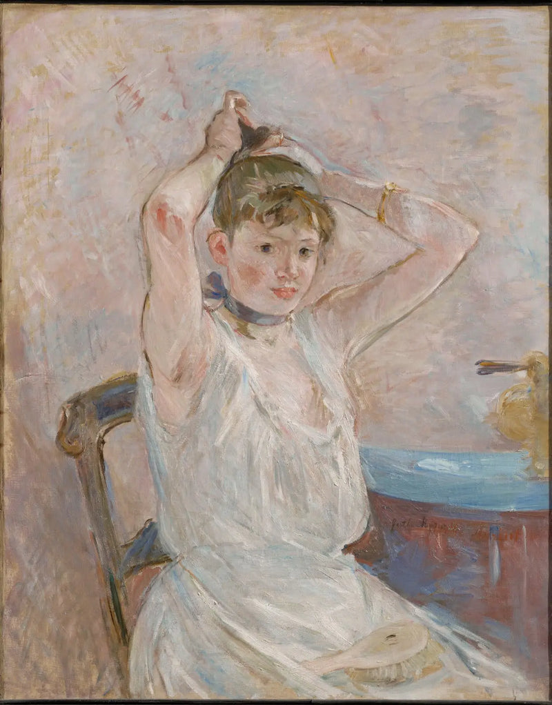 The Bath - Berthe Morisot