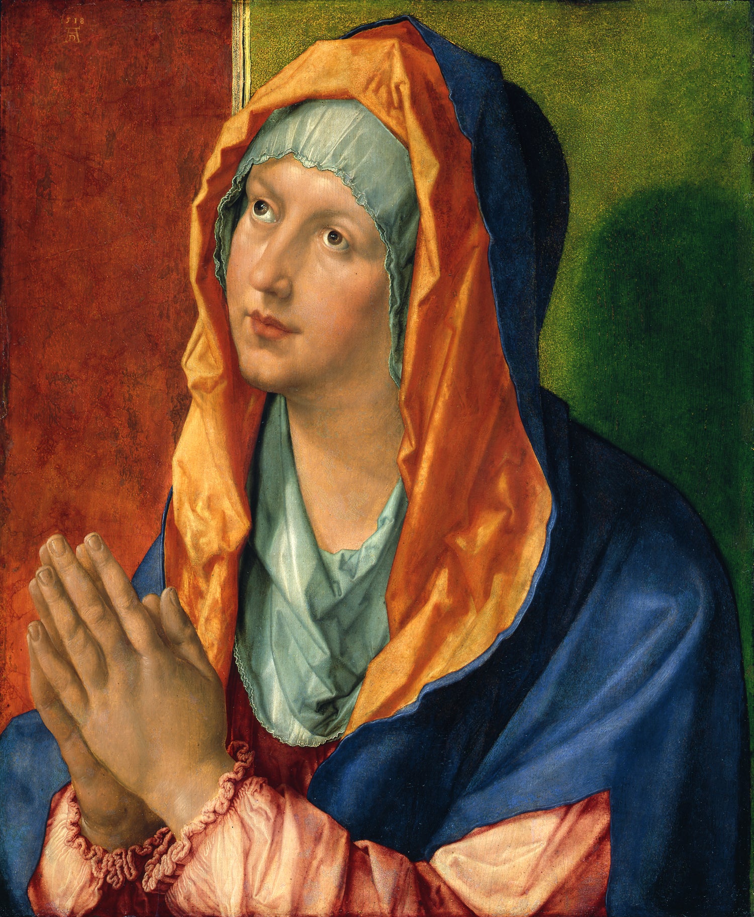 The Virgin Mary in Prayer - Albrecht Dürer
