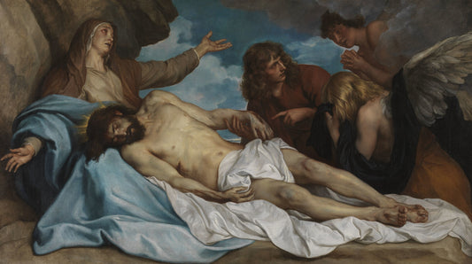 ✝️ The Lamentation of Christ – Anthony van Dyck (circa 1635)