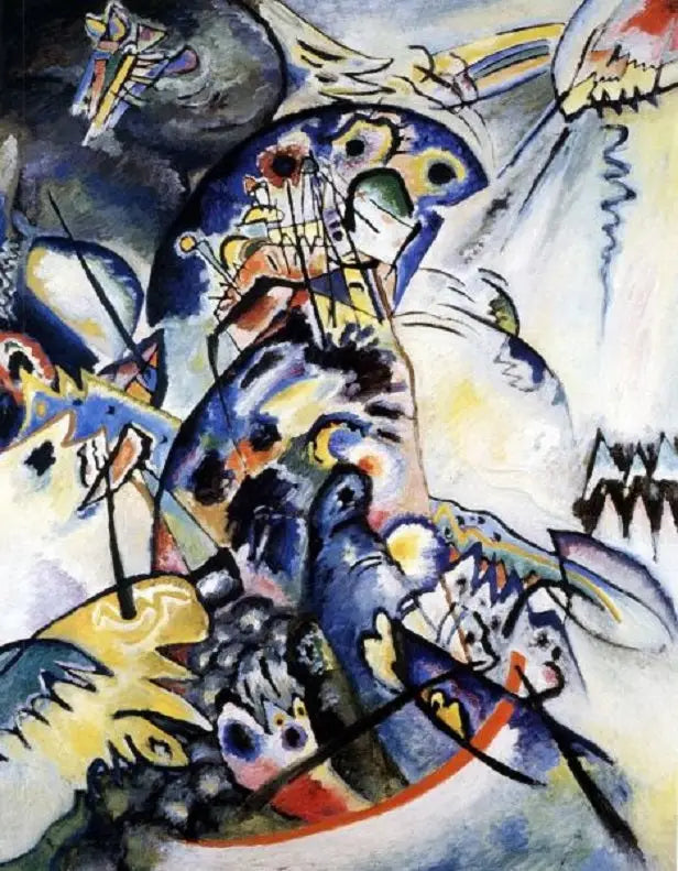 Blue Crest - Vassily Kandinsky