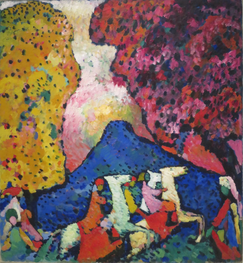 The Blue Mountain - Vassily Kandinsky