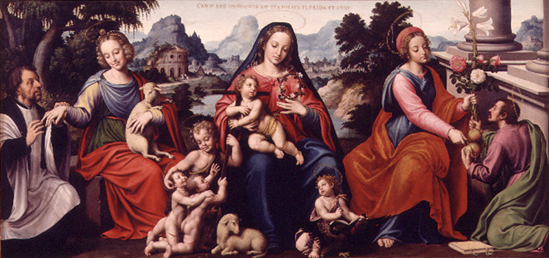 Virgen del Venerable Agnesio - Juan de Juanes