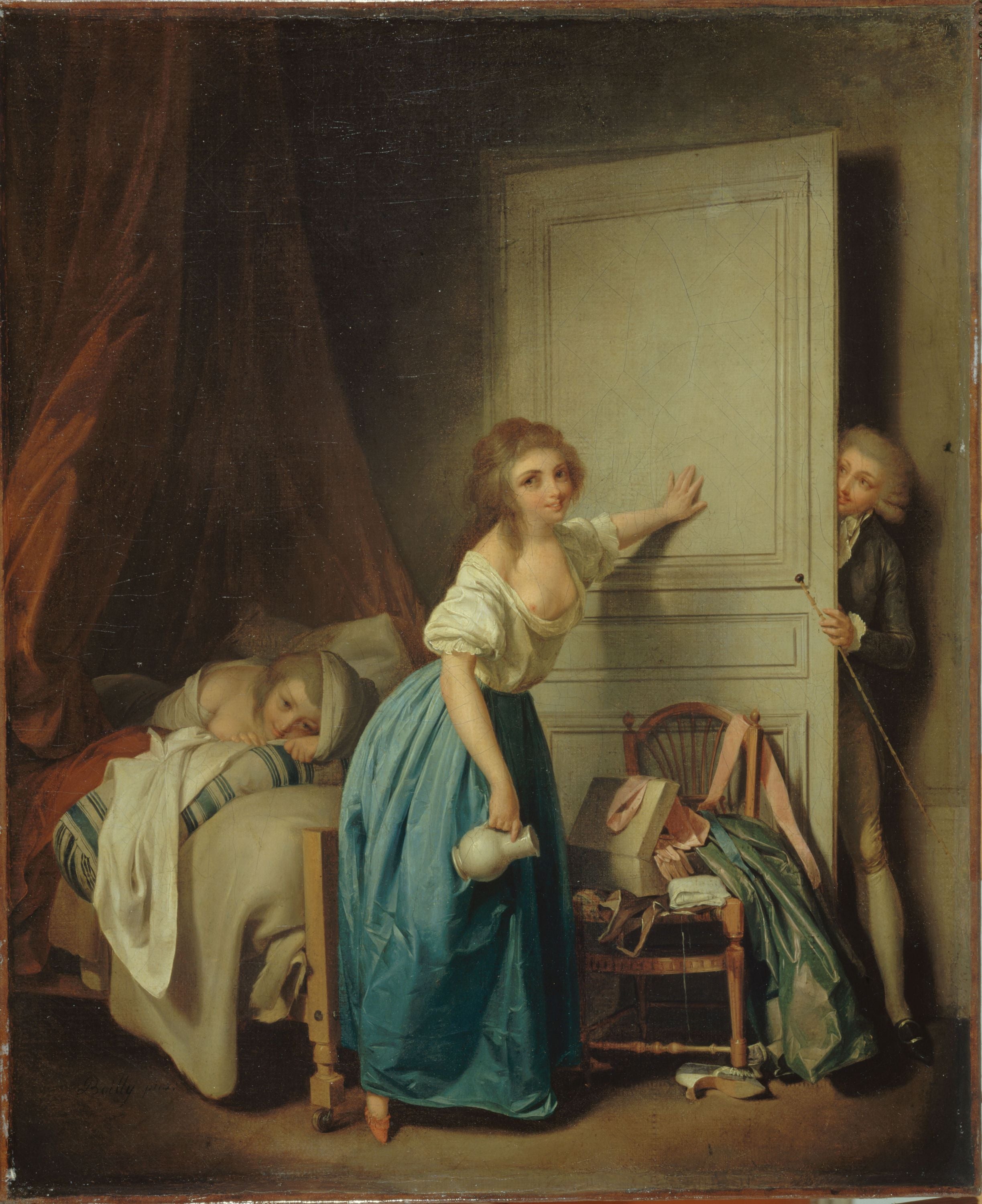L'Indiscret - Louis-Léopold Boilly