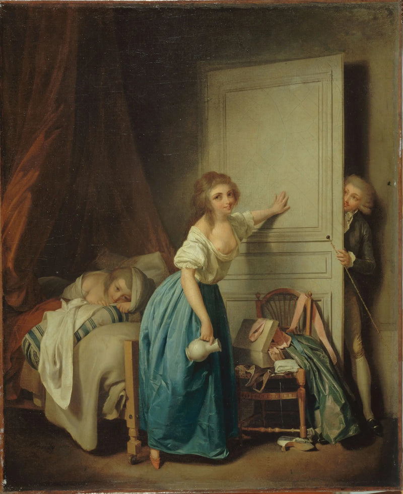The Indiscreet - Louis-Léopold Boilly